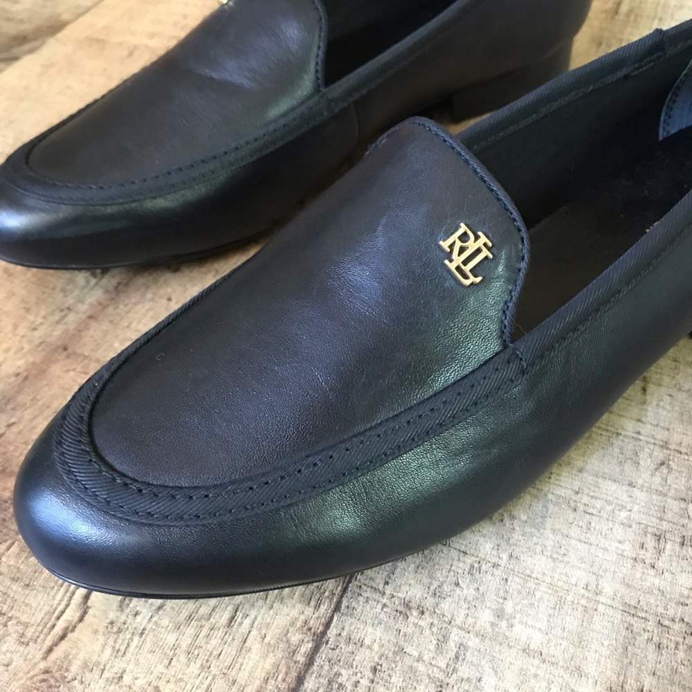 Lauren Ralph Lauren Black Loafers - Picture 3 of 8
